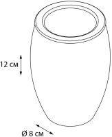 Стакан Fixsen Deco FX-280-3