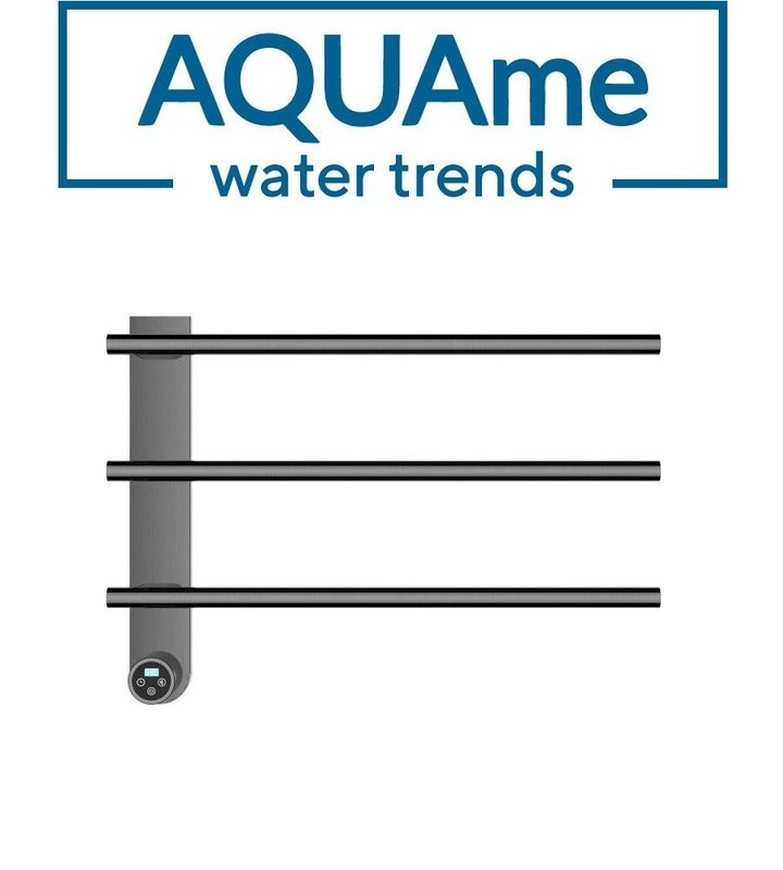 Полотенцесушитель электрический AQUAme с терморегулятором AQM3113GM