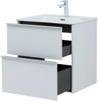 Мебель для ванной комнаты Aquanet Вита 60 подвесная, белая матовая