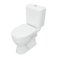 Унитаз-компакт напольный Sanita Стандарт стандарт глянцевый белый