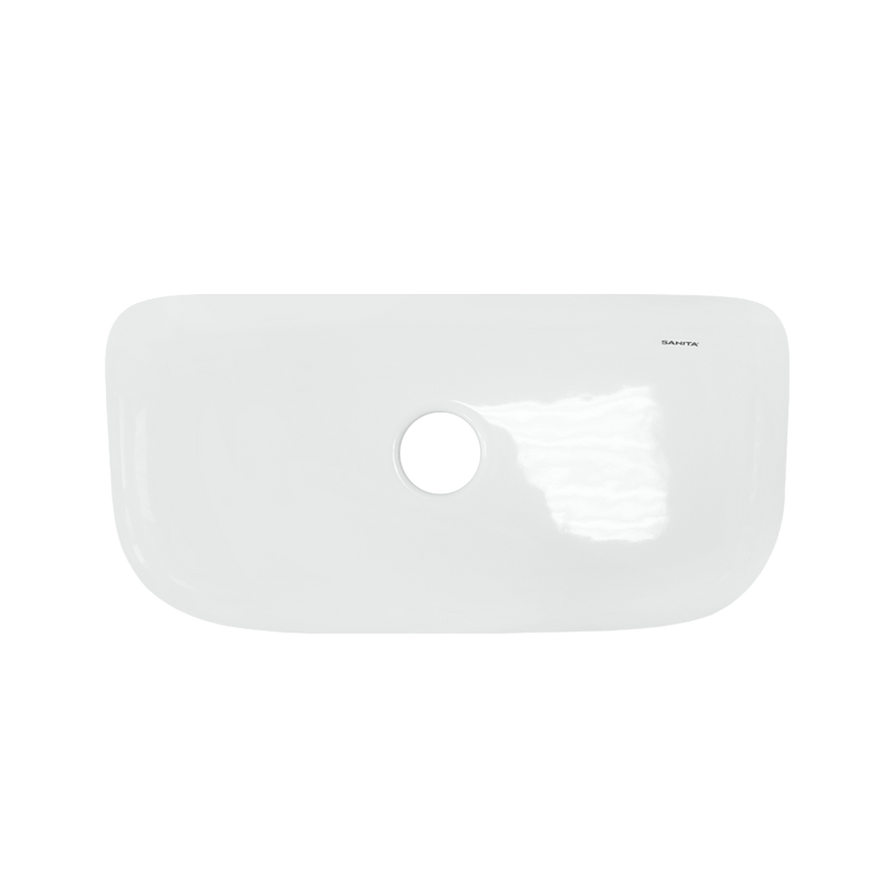 Унитаз-компакт напольный Sanita Стандарт стандарт глянцевый белый