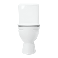 Унитаз-компакт напольный Sanita Стандарт стандарт глянцевый белый