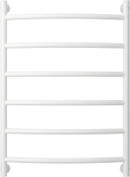 Полотенцесушитель водяной Сунержа Галант + 80x60, белый матовый