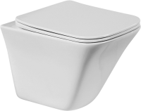 Унитаз подвесной BelBagno Marmi BB052CHR с микролифтом