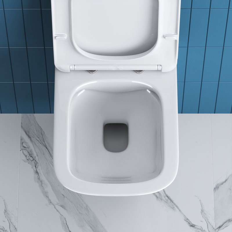 Унитаз подвесной BelBagno Marmi BB052CHR с микролифтом