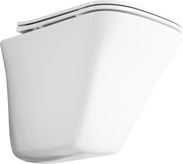 Унитаз подвесной BelBagno Marmi BB052CHR с микролифтом