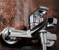 Смеситель для ванны с душем Wasserkraft Dill 6101