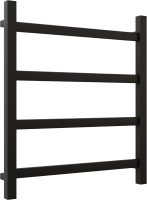 Полотенцесушитель водяной Grota Soffi 60x53, RAL9005 черный матовый