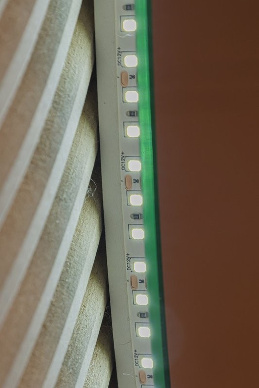 Зеркало Abber Teil AG6503S 110х111 см, с подсветкой