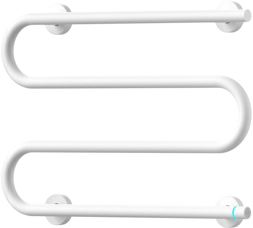 Полотенцесушитель электрический Bauedge M AF0041 61,5x41,5 белый матовый
