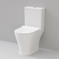 Унитаз-компакт напольный Damixa Sirius DX86C8600SC безободковый, с микролифтом