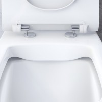 Унитаз-компакт напольный Damixa Sirius DX86C8600SC безободковый, с микролифтом