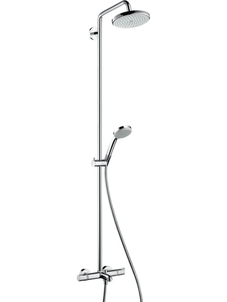 Душевая стойка Hansgrohe Croma 220 Showerpipe 27223000 с термостатом