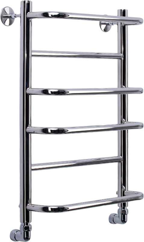 Полотенцесушитель водяной Comfysan Puro W-6 60х40 60x45 см, хром, лесенка