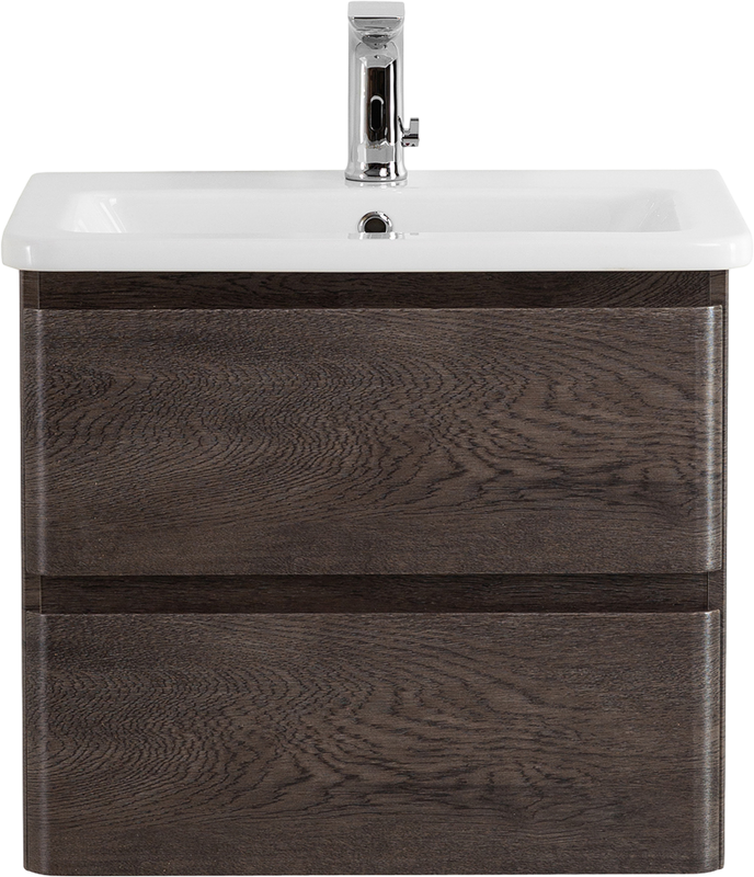 Тумба под раковину BelBagno Albano-Cer 60 подвесная, robere nature grigio