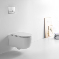 Унитаз подвесной Berges Tornas Rimless 082137 безободковый, с микролифтом