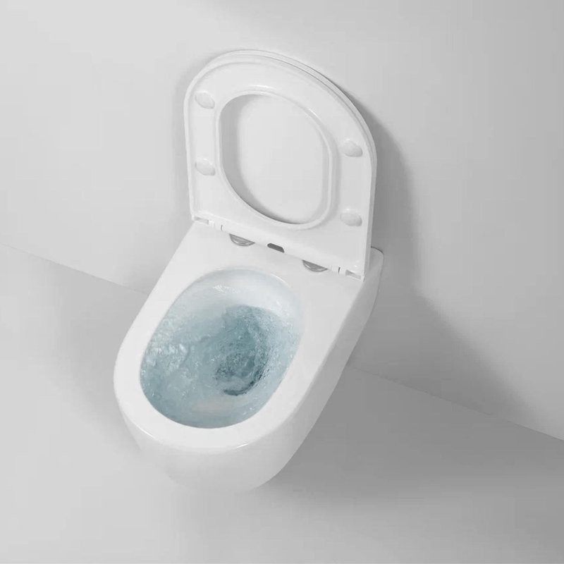 Унитаз подвесной Berges Tornas Rimless 082137 безободковый, с микролифтом