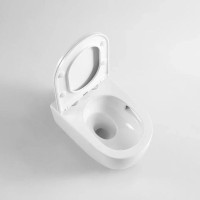 Унитаз подвесной Berges Tornas Rimless 082137 безободковый, с микролифтом