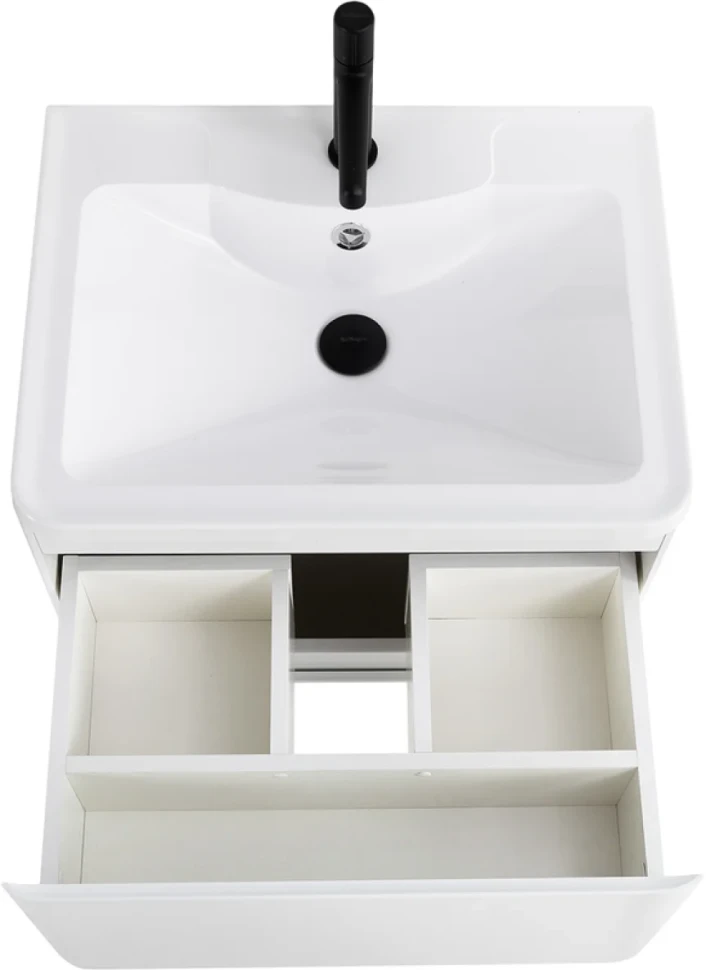 Тумба под раковину BelBagno Albano 60 напольная, bianco lucido