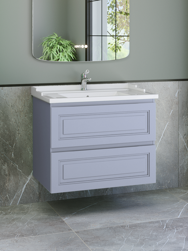 Тумба с раковиной Caprigo Wales 80 стилл