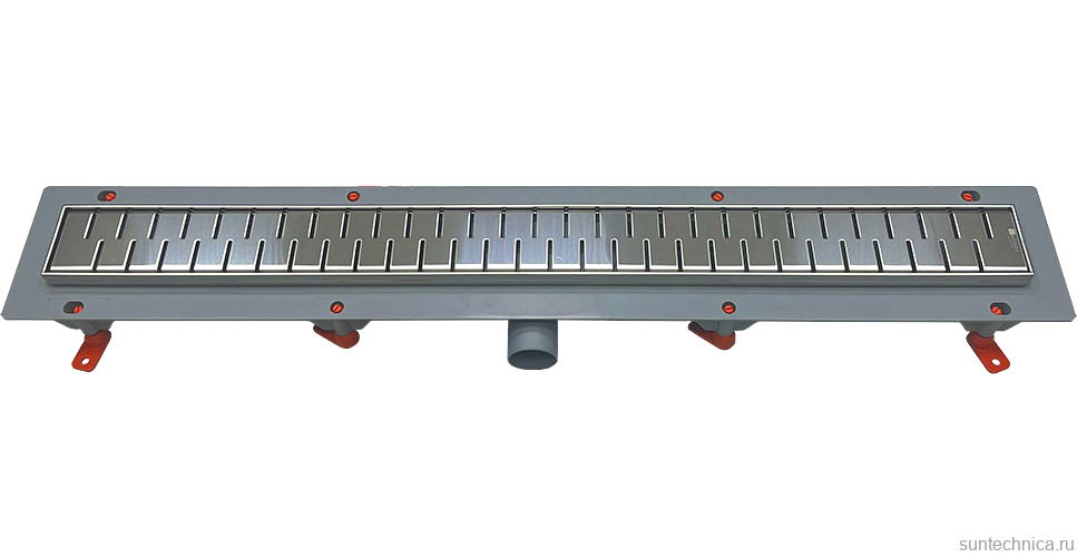 Душевой трап (лоток) Veconi Medium N 550 хром глянцевый