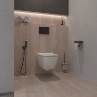 Унитаз подвесной Geberit Smyle Square 500.685.01.1 с микролифтом