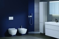Унитаз подвесной Geberit Smyle Square 500.685.01.1 с микролифтом