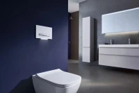 Унитаз подвесной Geberit Smyle Square 500.685.01.1 с микролифтом Унитаз подвесной Geberit Smyle Square 500.685.01.1 с микролифтом