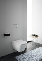 Унитаз подвесной Geberit Smyle Square 500.685.01.1 с микролифтом