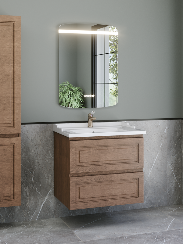 Мебель для ванной комнаты Caprigo Wales 70 светлый орех