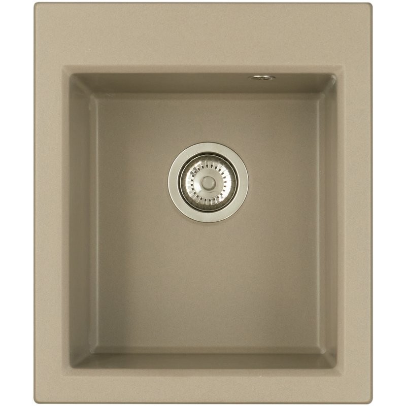 Мойка кухонная AQUATON Линеа 43, серый шелк