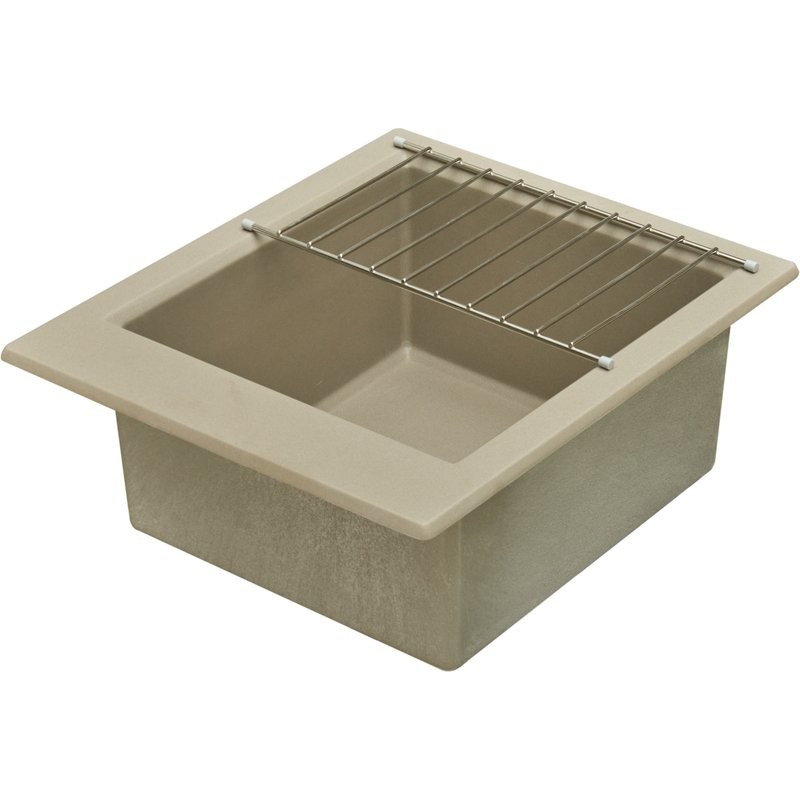 Мойка кухонная AQUATON Линеа 43, серый шелк