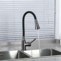 Смеситель для кухни Frap H44 F4044-9 оружейная сталь