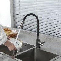 Смеситель для кухни Frap H44 F4044-9 оружейная сталь