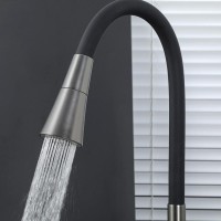 Смеситель для кухни Frap H44 F4044-9 оружейная сталь