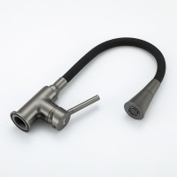 Смеситель для кухни Frap H44 F4044-9 оружейная сталь