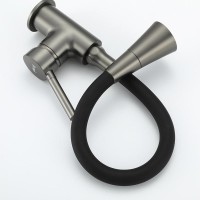 Смеситель для кухни Frap H44 F4044-9 оружейная сталь