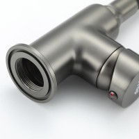 Смеситель для кухни Frap H44 F4044-9 оружейная сталь