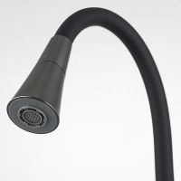 Смеситель для кухни Frap H44 F4044-9 оружейная сталь