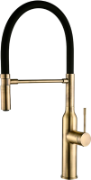 Комплект Мойка Zorg Light ZL R 590-2-510-R BRONZE R, бронза + Смеситель Steel Hummer SH 2022 BRONZE бронза