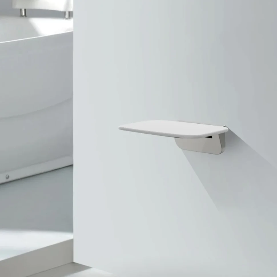 Сиденье для душа Wasserkraft SS401 белое