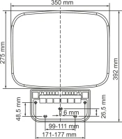 Сиденье для душа Wasserkraft SS401 белое