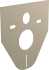 Комплект Унитаз подвесной Duravit ME by Starck 2530090000 + Система инсталляции для унитазов AlcaPlast Sadromodul AM101/1120-001 с белой кнопкой и шумоизоляцией