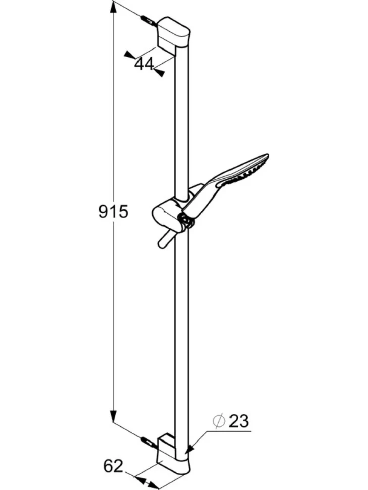 Душевой гарнитур Kludi Fizz 1S 6764091-00