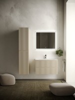 Мебель для ванной комнаты Sancos Snob R 80 см, beige soft
