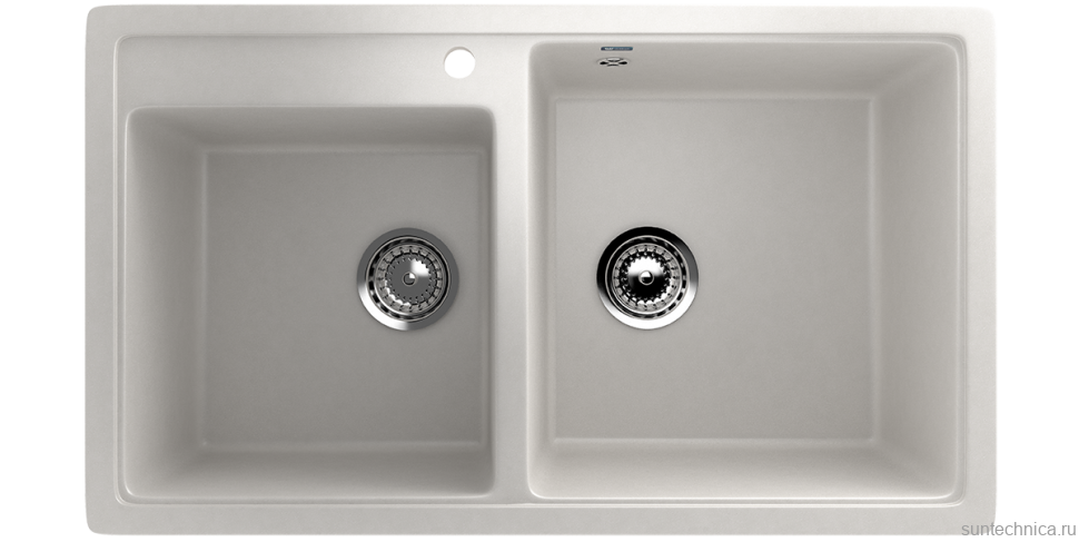 Мойка кухонная Ulgran U-200 -341 ультра-белая
