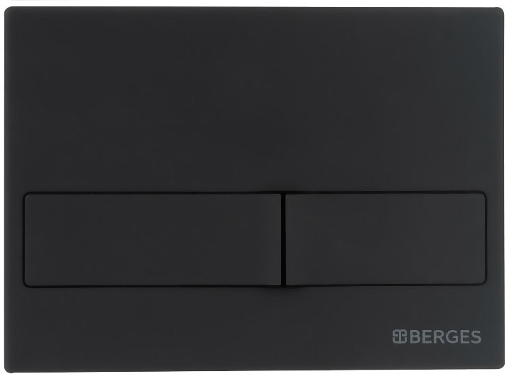 Комплект Berges Novum 043217 кнопка черная