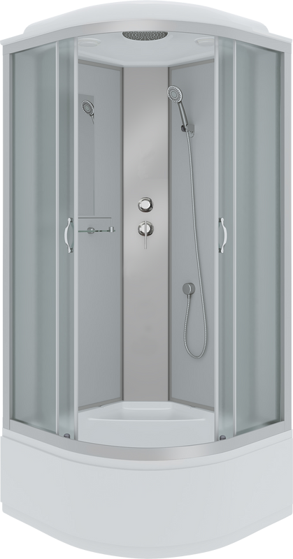 Душевая кабина Niagara NG-2308-14 90х90 с высоким поддоном, с сиденьем