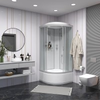 Душевая кабина Niagara NG-2308-14 90х90 с высоким поддоном, с сиденьем