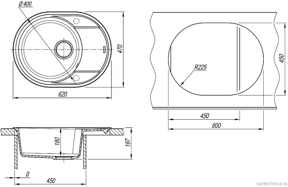 Комплект Мойка Lemark Lacha 620 9910050 бежевая + Смеситель Comfort LM3061PBG бежевый